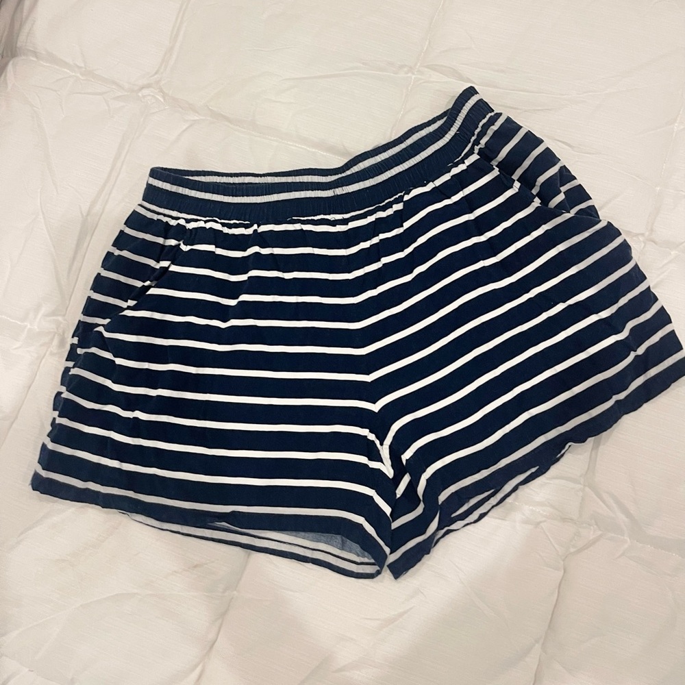 Escapada Living striped rayon pull on style shorts